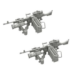 레전드 1:35 M240 Swing Var 3 set 2ea 프라모델 LF3D017, 1개