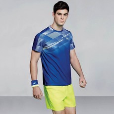 YONEX 男款印花短袖T恤 71TS037MRB+短褲 79PH001UNY