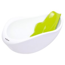 레이퀸 유아 욕조 + 등받이 세트, 화이트, 그린