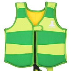Funny tail 鱷魚 Neoplan 游泳背心, 綠色