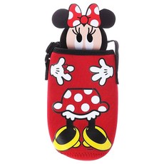 디즈니 네오플렌물통주머니 미니, 레드, 1개