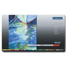 STAEDTLER 施德樓 專業級水彩色鉛筆, 60色, 1個