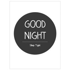 인테리어포스터14 good night