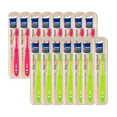 2080 키즈하트 유아 칫솔, 랜덤 발송, 1개입, 15개