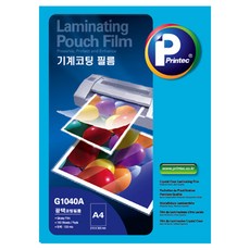 Printec 機塗膜 G1040A 100 A4 150MIC, 100張