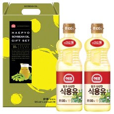 사조해표 식용유 10호 선물세트, 1세트