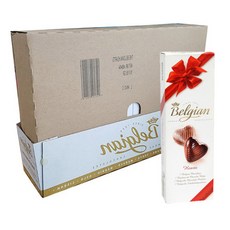 Belgian 白儷人 心形巧克力, 65g, 10入