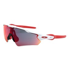 오클리 레이다 EV패스 아시안핏 스포츠 선글라스 OO9275-09 + 케이스, POLISHED WHITE + POSITIVE RED IRIDIUM, 1개