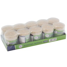 Shine Products 竹製雙面牙籤, 900入, 10個