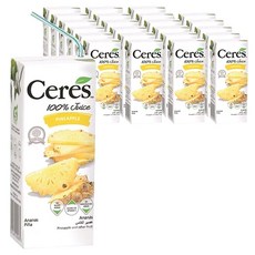 세레스 파인애플 주스, 200ml, 24개