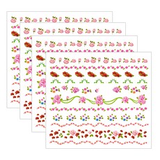 카카스 워터데칼, W-005, 4개