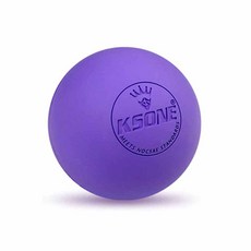 웰블러썸 라크로스 마사지볼, 퍼플, 1개