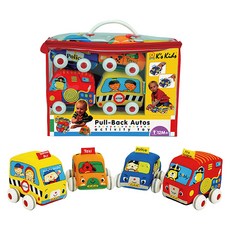 케이스키즈 뉴 헝겊 자동차세트 KA10459, 혼합 색상, 1개