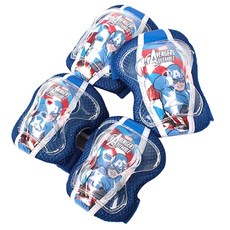 삼천리자전거 캡틴아메리카 스포츠 보호구, 혼합색상, 1개