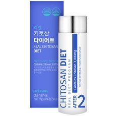 온푸드 리얼 다이어트 키토산, 1개, 84정