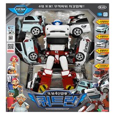 또봇 4단 합체 쿼트란 로봇장난감, 혼합색상