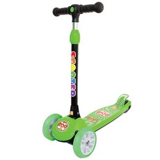 랜드웨이 트라이팝 아동용 접이식 스쿠터, 그린, 1개