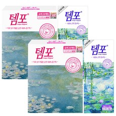 템포 체내형 생리대 슈퍼 20p + 레귤러 3p, 2세트