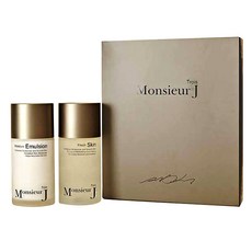 무슈제이 투아 스킨 앤 에멀젼 남성화장품 세트, 스킨 100ml + 로션 100ml + 선물박스 1개 + 단품 스킨 100ml + 단품 로션 100ml, 1세트