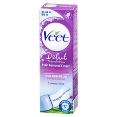 비트 데뷰 민감성피부용 제모 크림, 75ml, 1개, 75ml