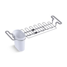 KOHLER 廚房水槽碗碟架廚具 0.59kg, 白色的, 1個