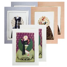 From&To T216-456 感謝祝賀賀年卡 3入 + 信封 3入 + 內頁 3入, 混合顏色, 2套