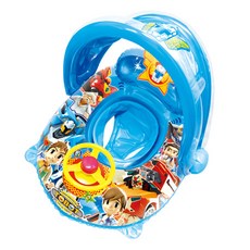 위니코니 또봇 파라솔 쿠션보행기 튜브, 혼합 색상, 1개