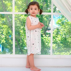 bebe chouette 孩童印花水睡眠背心