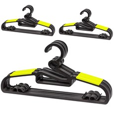 DECOSIN 愛心防滑衣架, 綠色, 30個