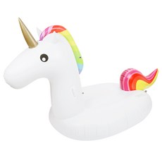 造型充氣泳圈 獨角獸款, 混色