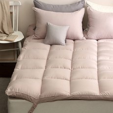 타카타카 울트라파인화이바 더 클라우딩 벤딩형 토퍼, 핑크베이지