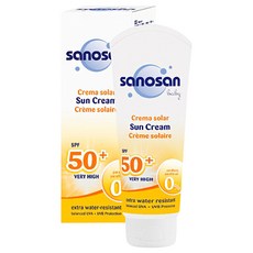 sanosan 珊諾 防曬乳 SPF50+, 1條, 75ml