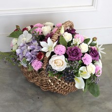 MORIANN 午夜巴黎香皂花籃, 混合色, 1個