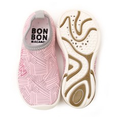 BON BON macaron 孩童線條拼色休閒鞋