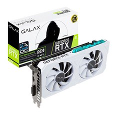 GALAX 지포스 RTX 2060 WHITE D EX D6 6GB 그래픽카드