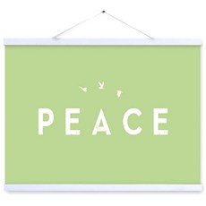 인테리어포스터10 peace, 그린