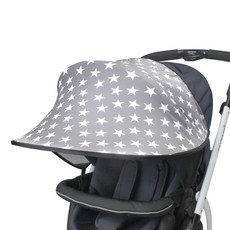Manito Scandi推車遮陽篷, 星星款(灰色), 1個
