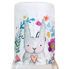 HANEE 桶裝飲水機防塵套, 紫花兔子