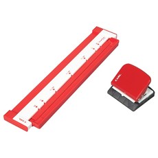 CARL 多孔打孔機 GP-2630, 紅色, 1個