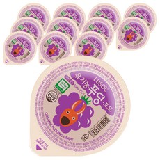 루솔 유기농 포도푸딩, 포도, 12개