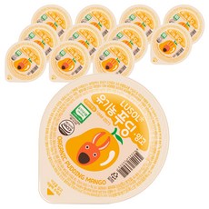 루솔 유기농 푸딩, 망고, 12개