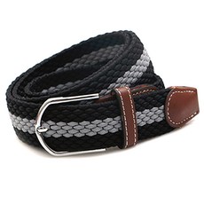 니꼴레닉 스포츠패션 남여프리미엄 엘라스틱 밴딩벨트, 167블랙그레이, 1개