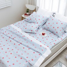 CHOUETTROOM 蘋果印花薄墊寢具組