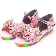 MAMI TREE 女童款RS Fiona LED涼鞋