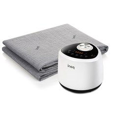 inoq 熱水墊 分離式供暖 夜晚棕色格紋 IA-350DT, 雙人(145 x 200 cm)