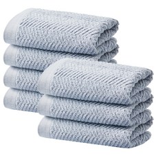 Soft Touch Herringbone 酒店毛巾 200g 40 Su Komasa, 藍灰色, 7個