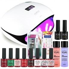 YUKI 夢幻48W美甲A套組, 8種, 1套