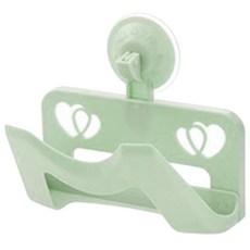 흡착식 하트커버 냄비뚜껑 거치대, 그린, 1개