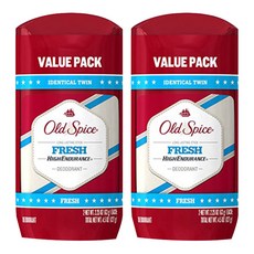 올드스파이스데오드란트 하이 인듀어런스 프레시 데오드란트 트윈팩 남성, 63g, 2개