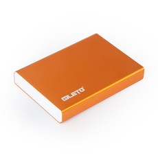 레토 풀알루미늄 USB3.0 외장하드 M2SU3.0, 1024GB, 오렌지